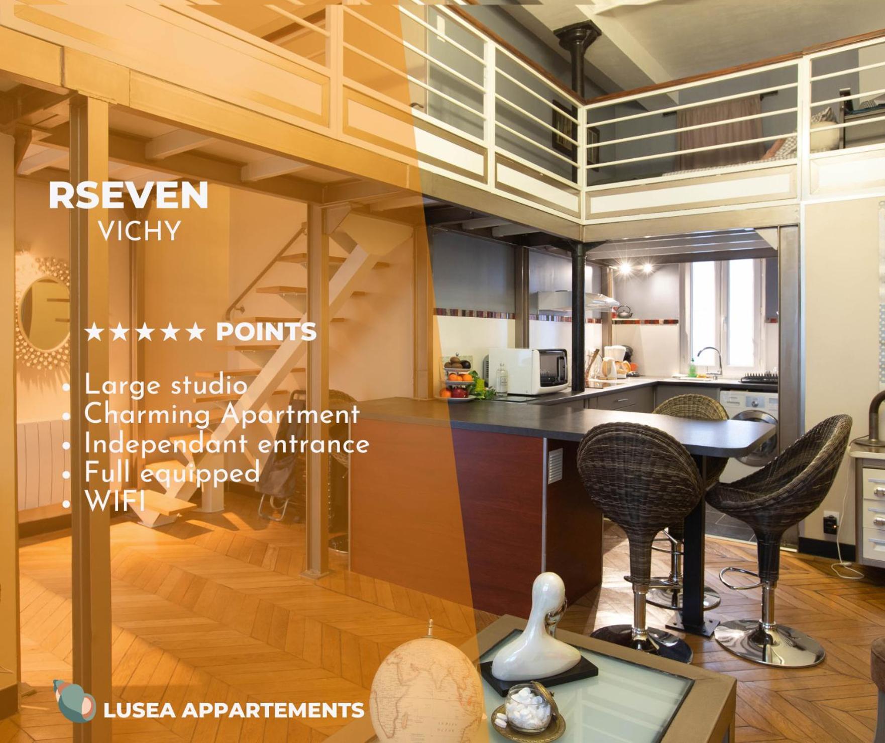 Appartement R-SEVEN - Cosy - bien situé à Vichy Extérieur photo